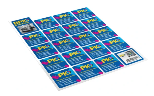 สติ๊กเกอร์กระดาษพิมพ์โลโก้สินค้าและฉลากบรรจุภัณฑ์ทั่วไป รับพิมพ์สติ๊กเกอร์กระดาษราคาถูก