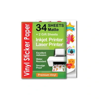 รับพิมพ์สติกเกอร์ Inkjet ความละเอียดสูง สีสดคมชัด ทนทานต่อแสงแดดและฝน เหมาะสำหรับงานโฆษณาภายนอก